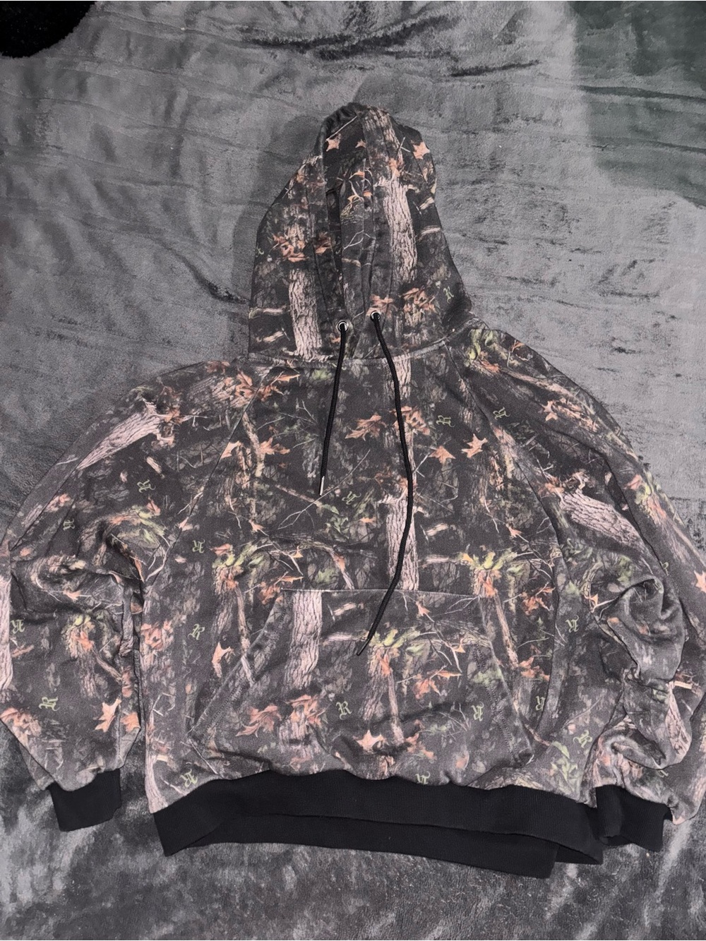 RANSOM camo real tree hoodie new without tags